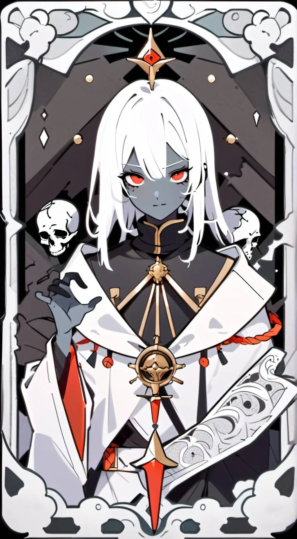 ai character: Mari background