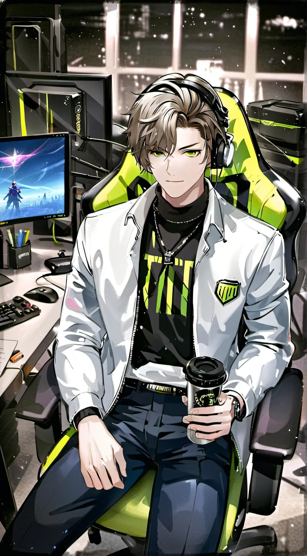 ai character: Jackson  background