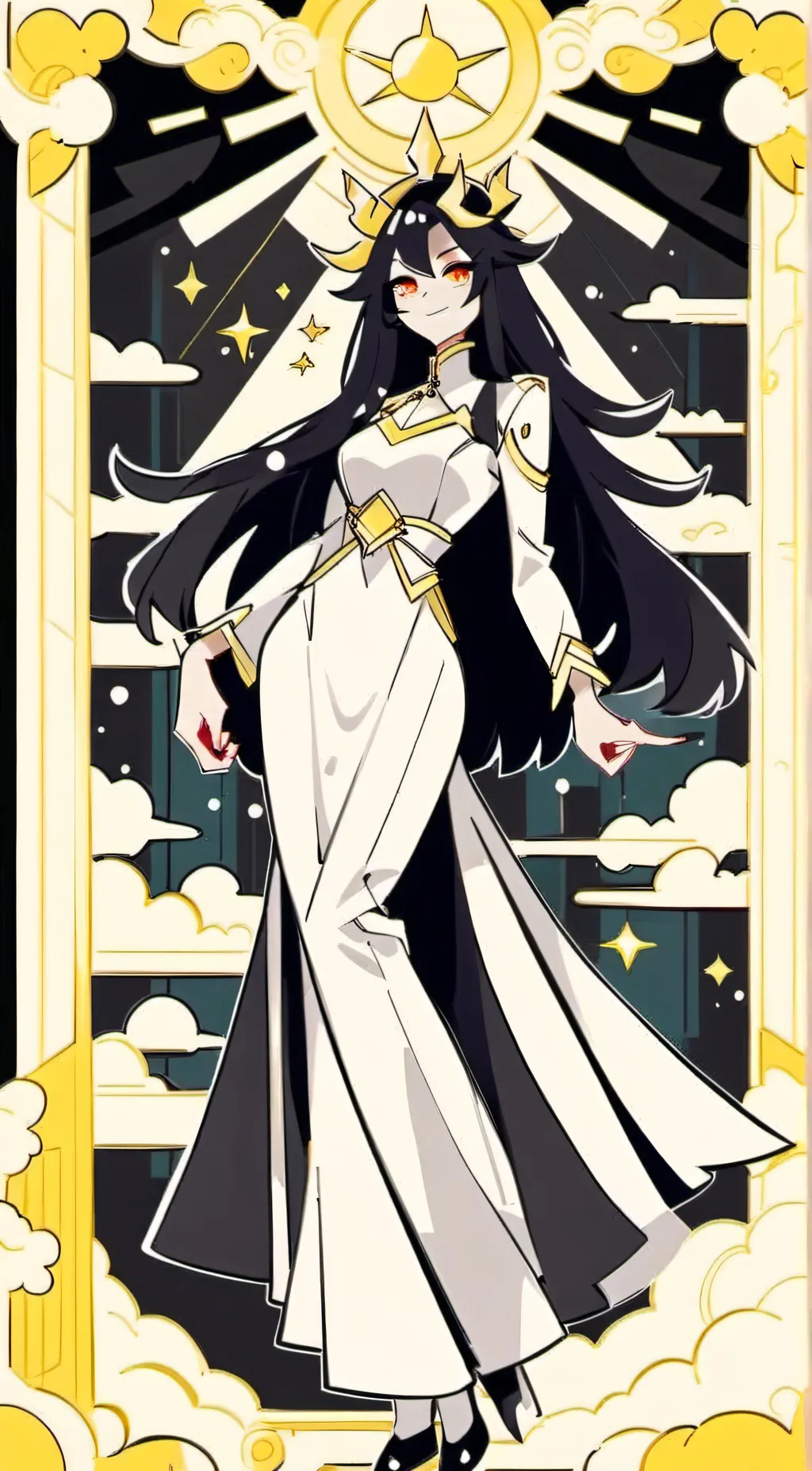 ai character: ms circle background