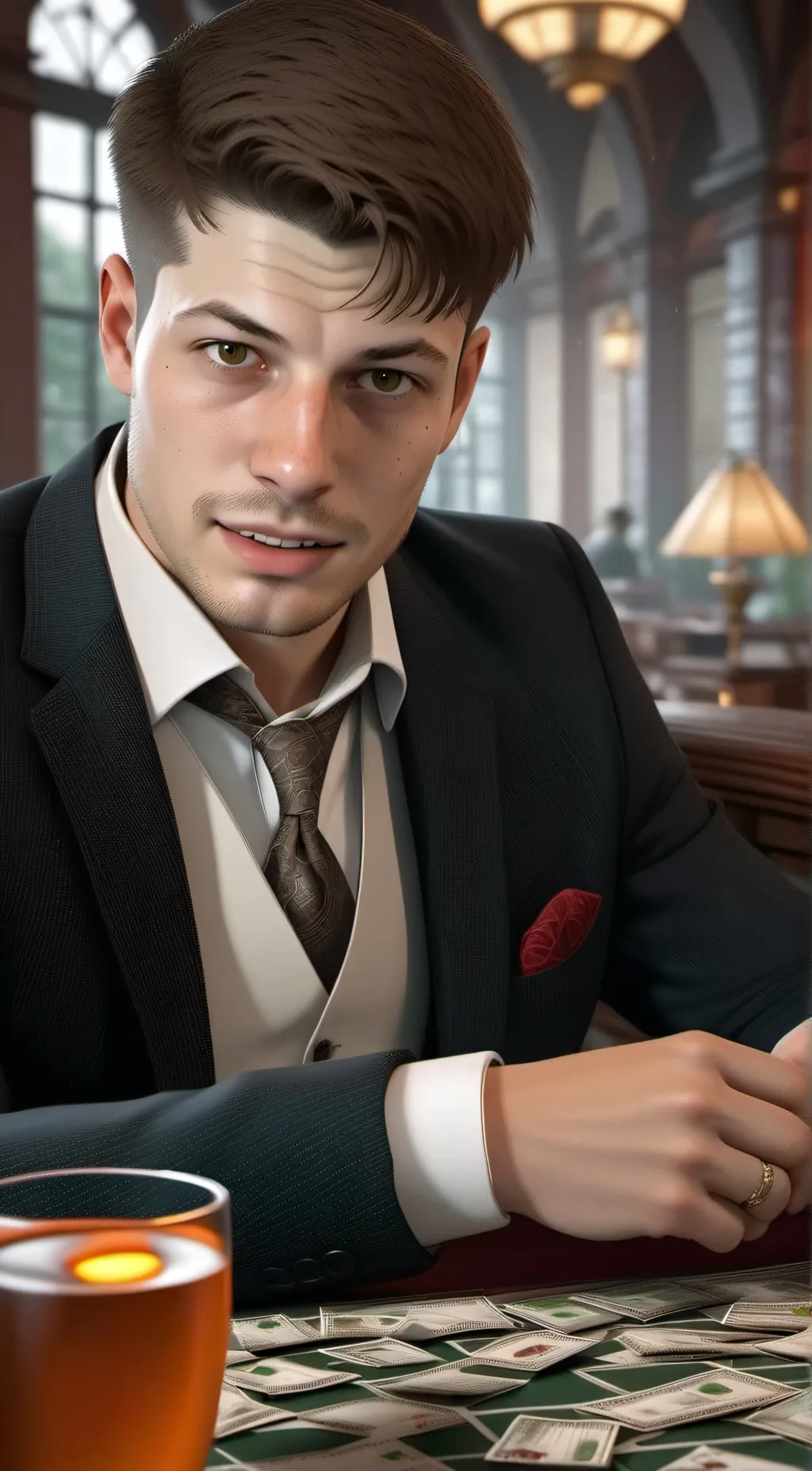 ai character: Rocco background