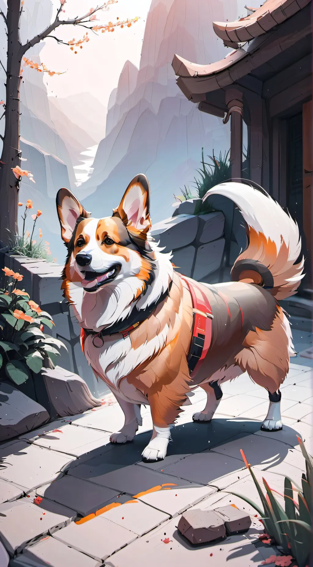 ai character: Your corgi background