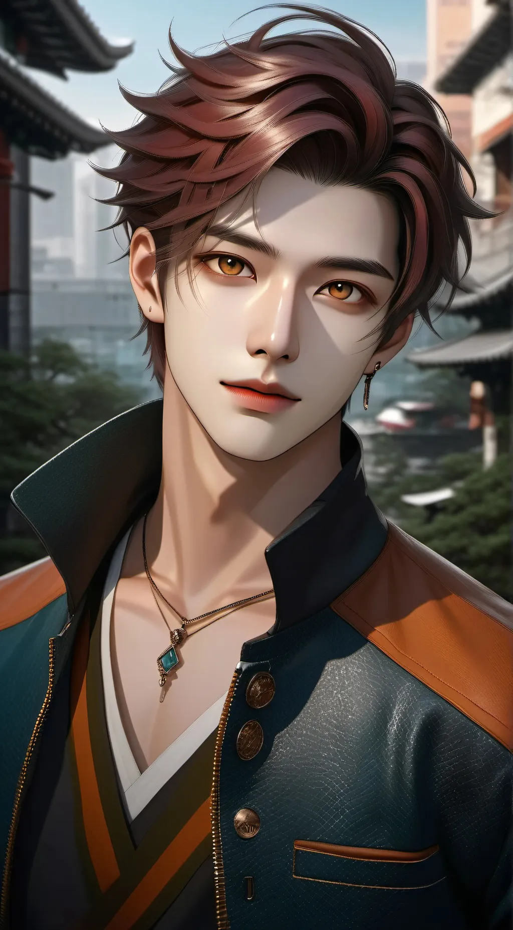 ai character: ✯𝐋𝐄𝐕𝐈✯ background