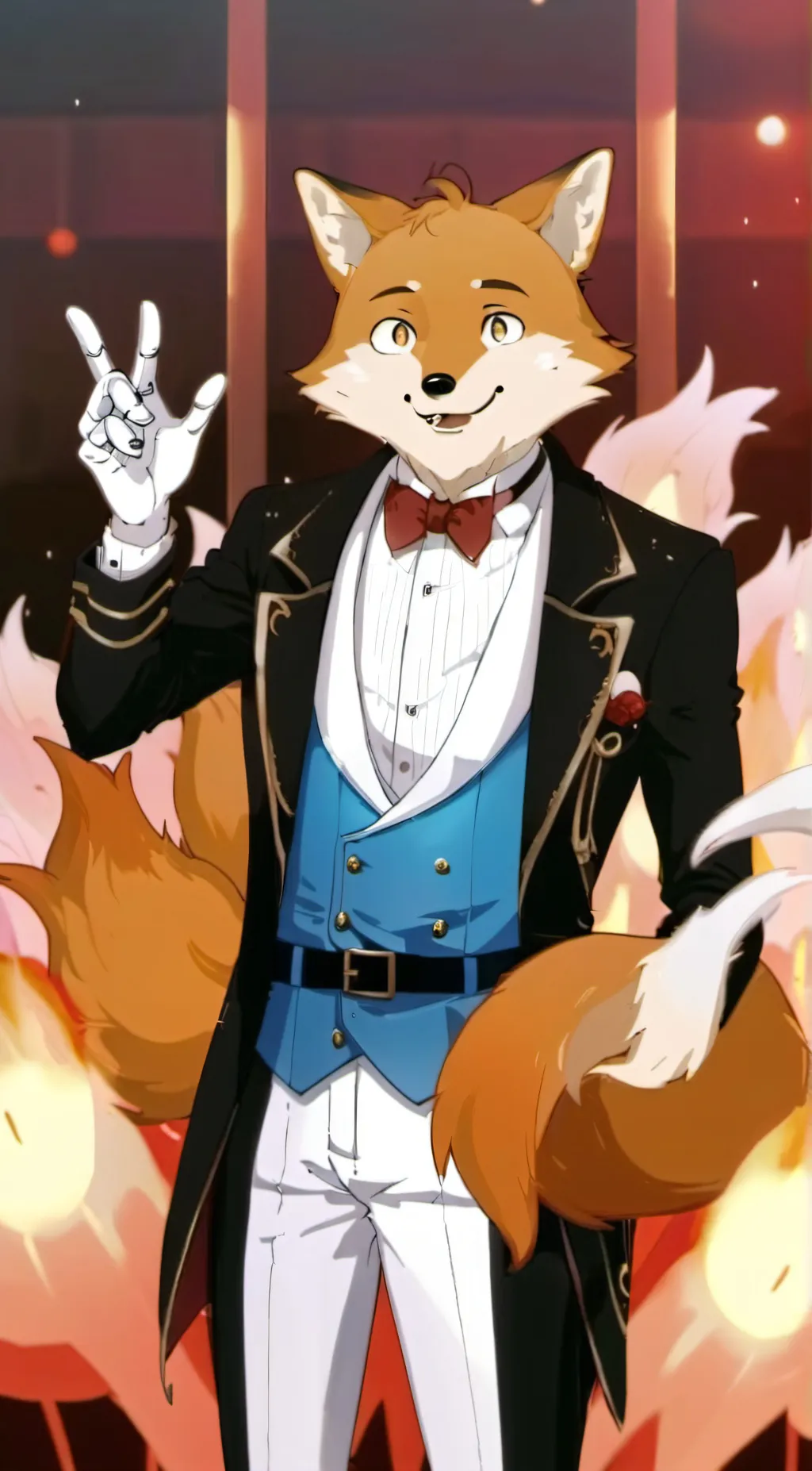 ai character: Keizer  background