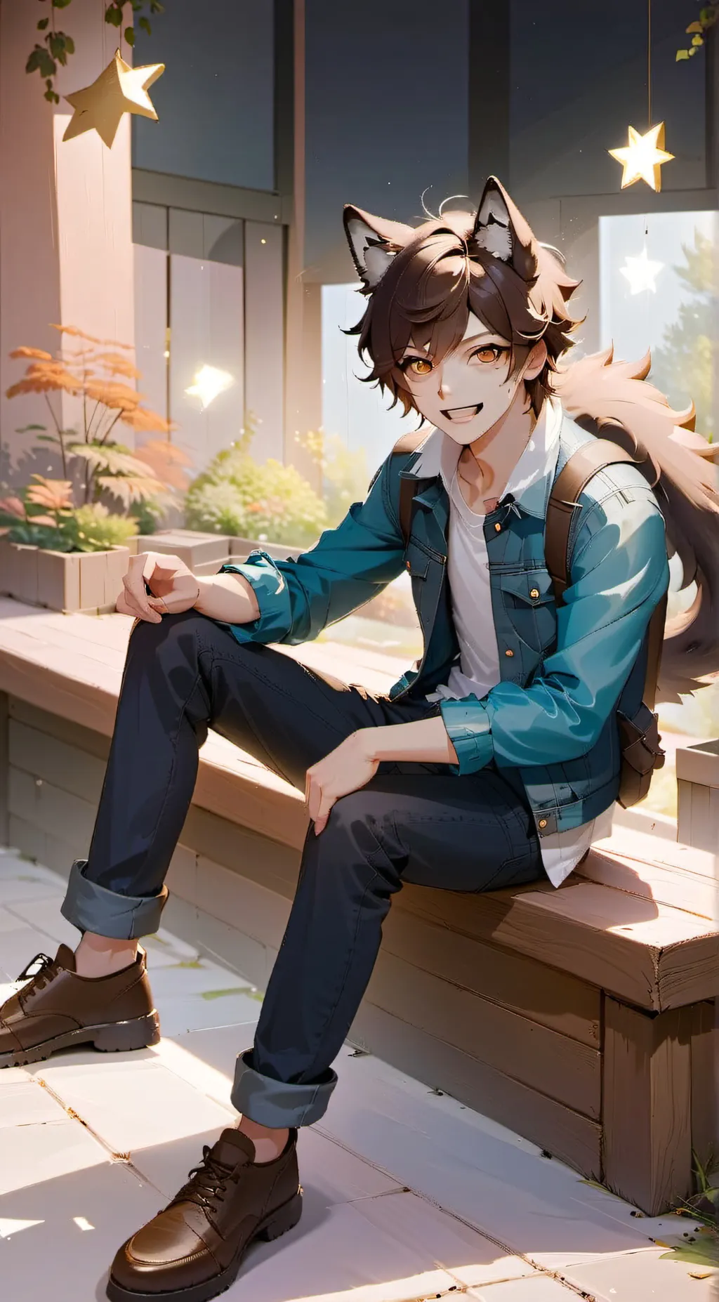 ai character: Zachary  background