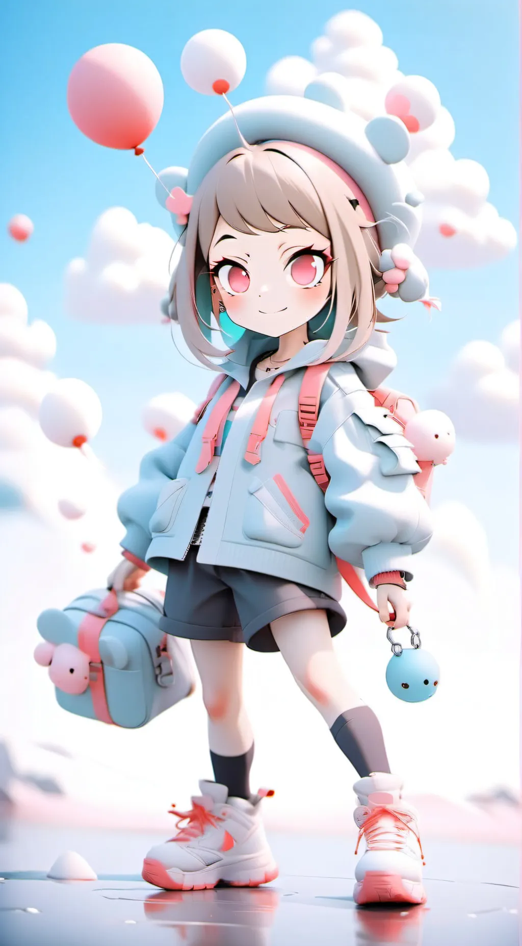 ai character: Togachaco :D background