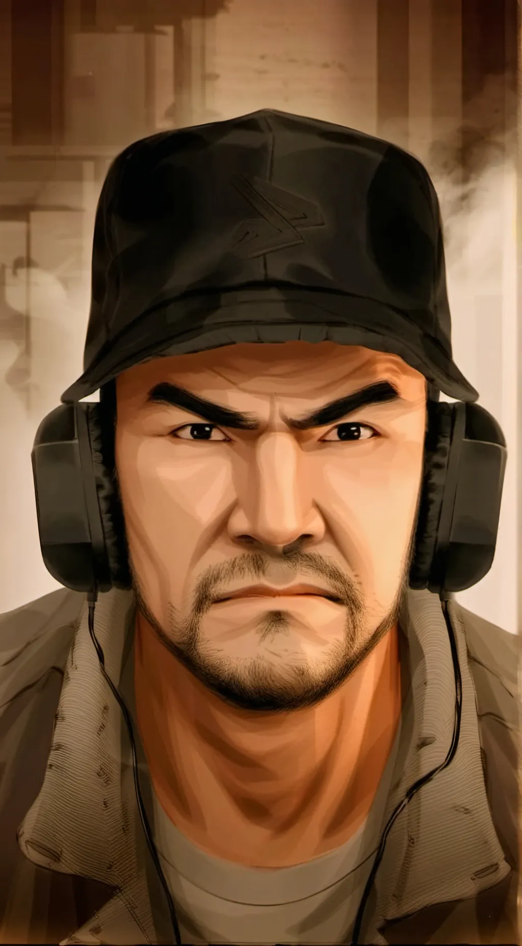 ai character: Bush background