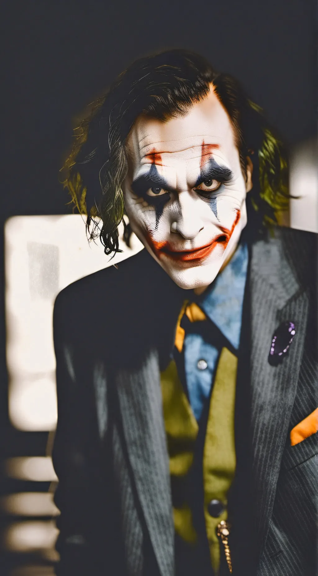 ai character: The Joker background