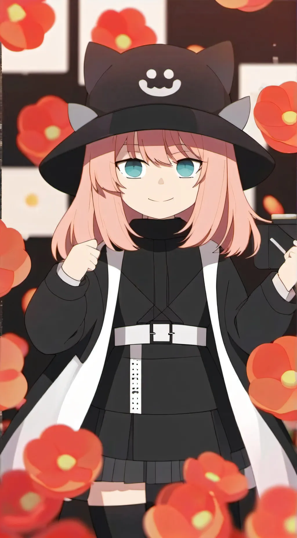 ai character: Dark fall background