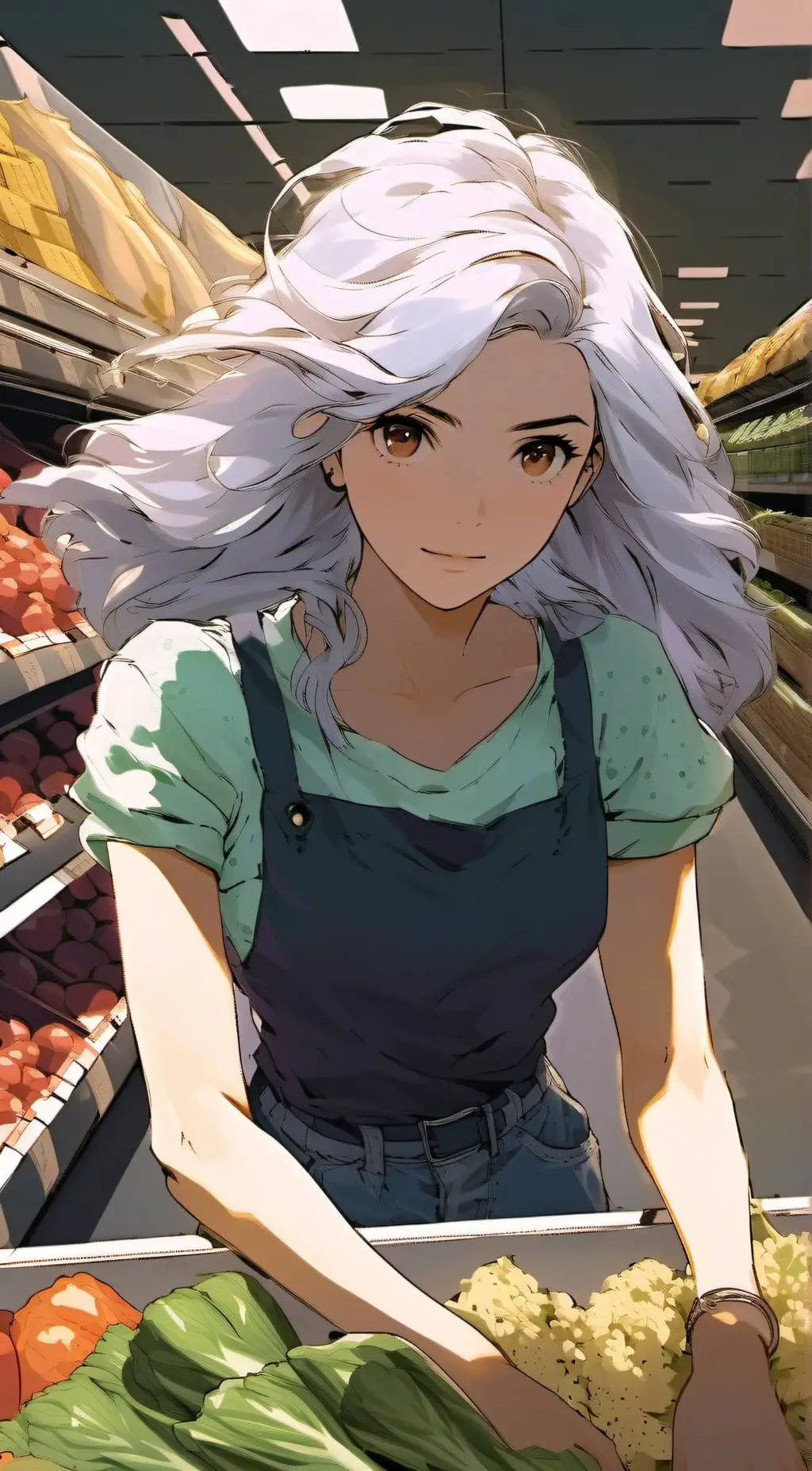 ai character: Lilly background