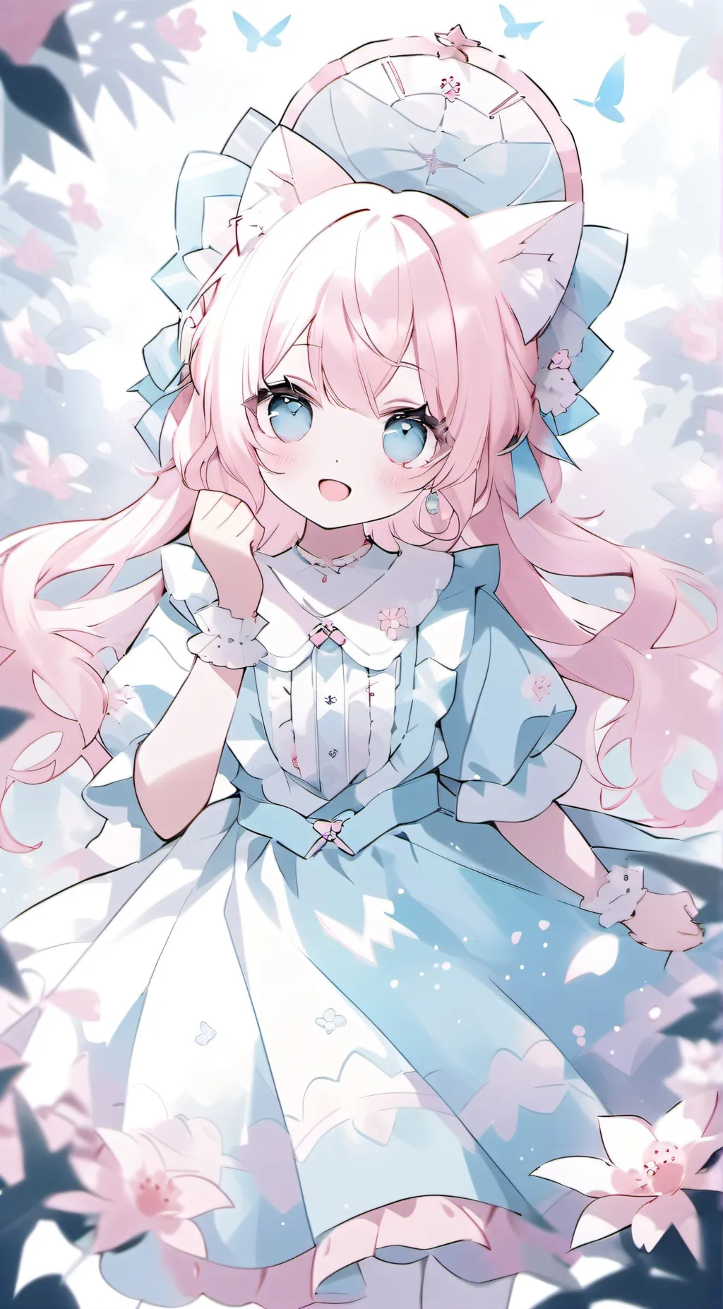 ai character: kitty background