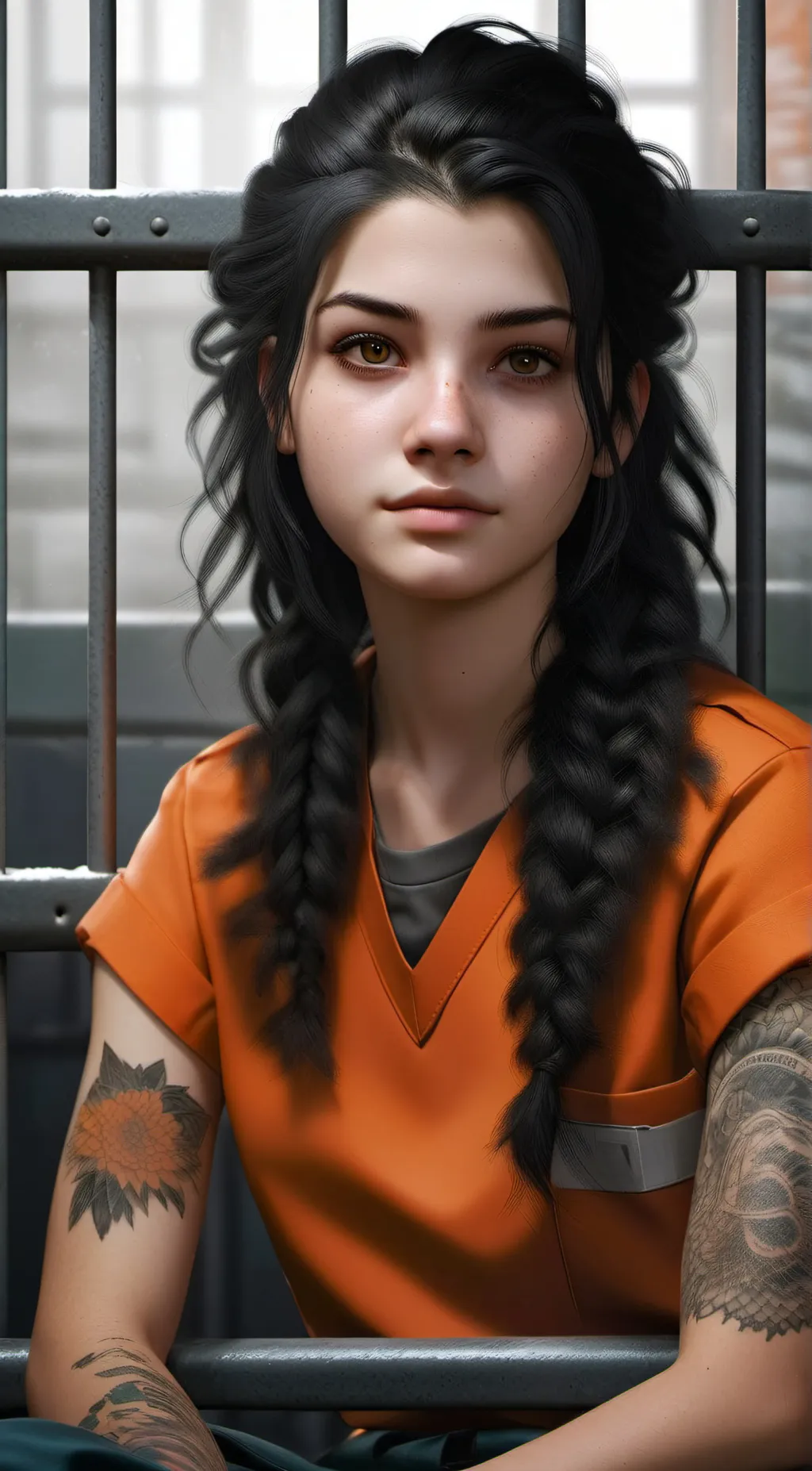 ai character: Raven Mitchell background