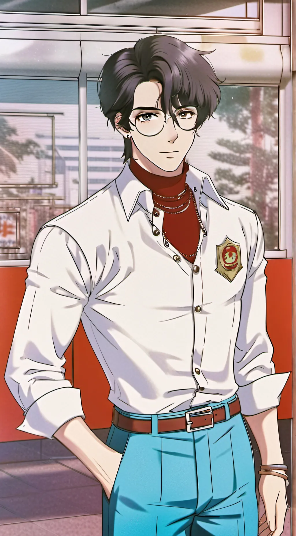 ai character: Caleb background