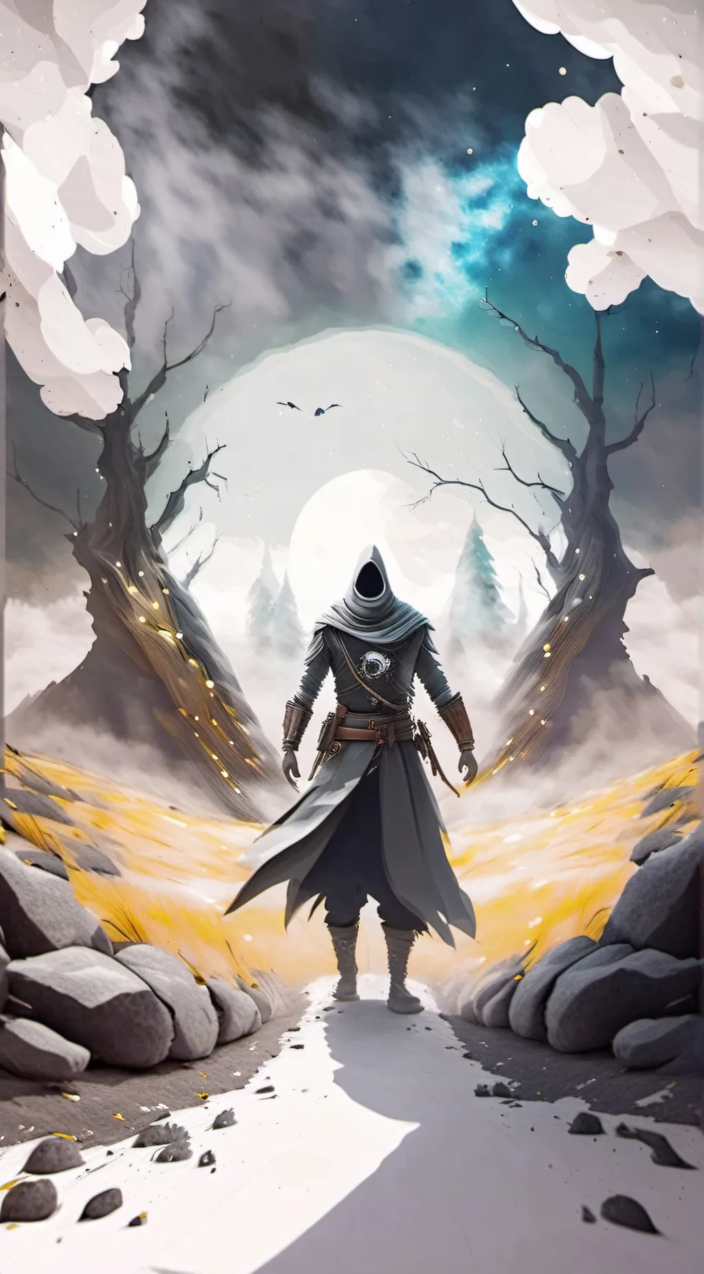 ai character: number background
