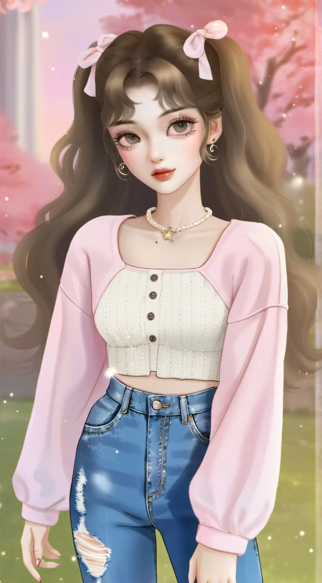 ai character: Tickle monster  background