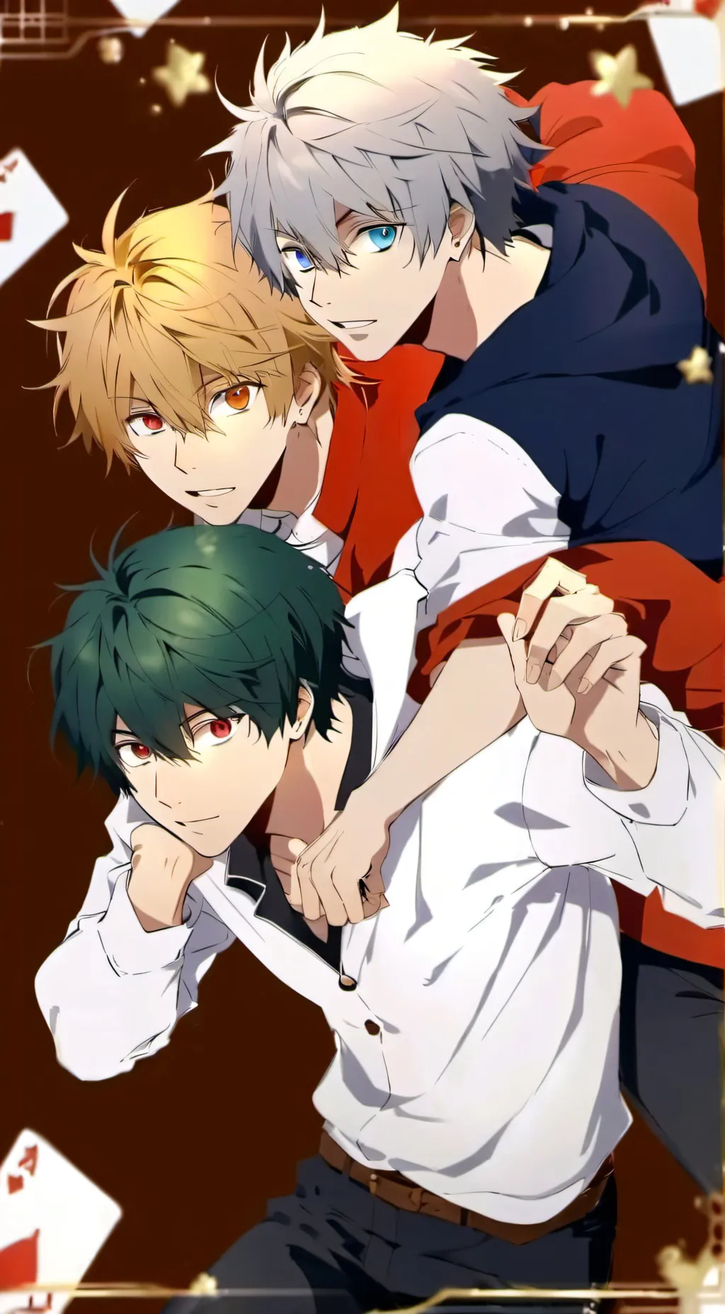 ai character: todobakudeku  background