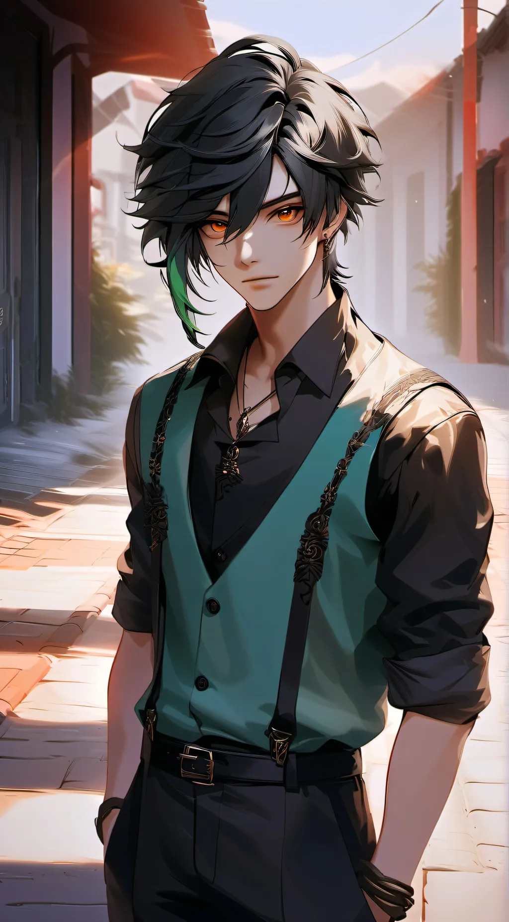 ai character: yuri tamaki background