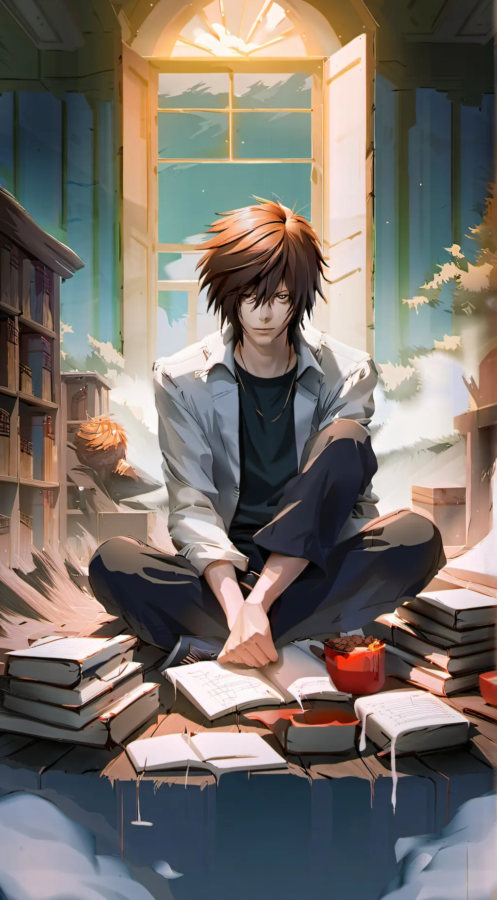 ai character: L background
