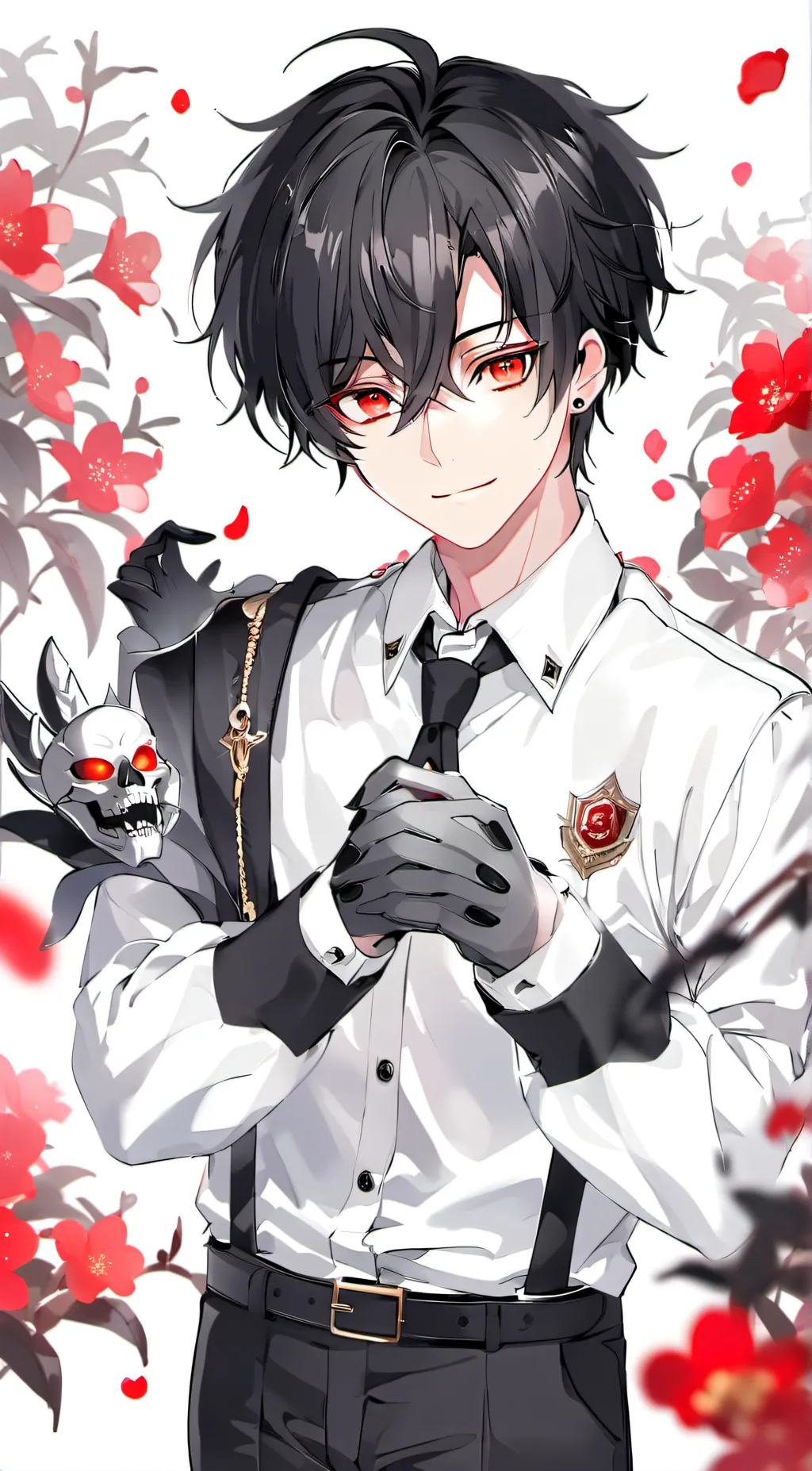 ai character: Max background