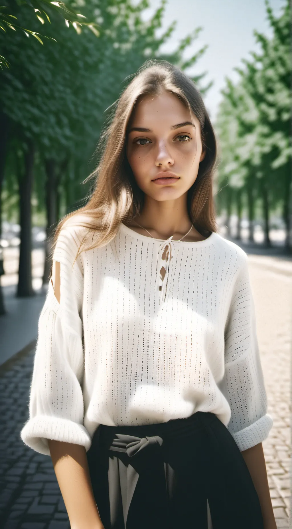 ai character: autumn  background