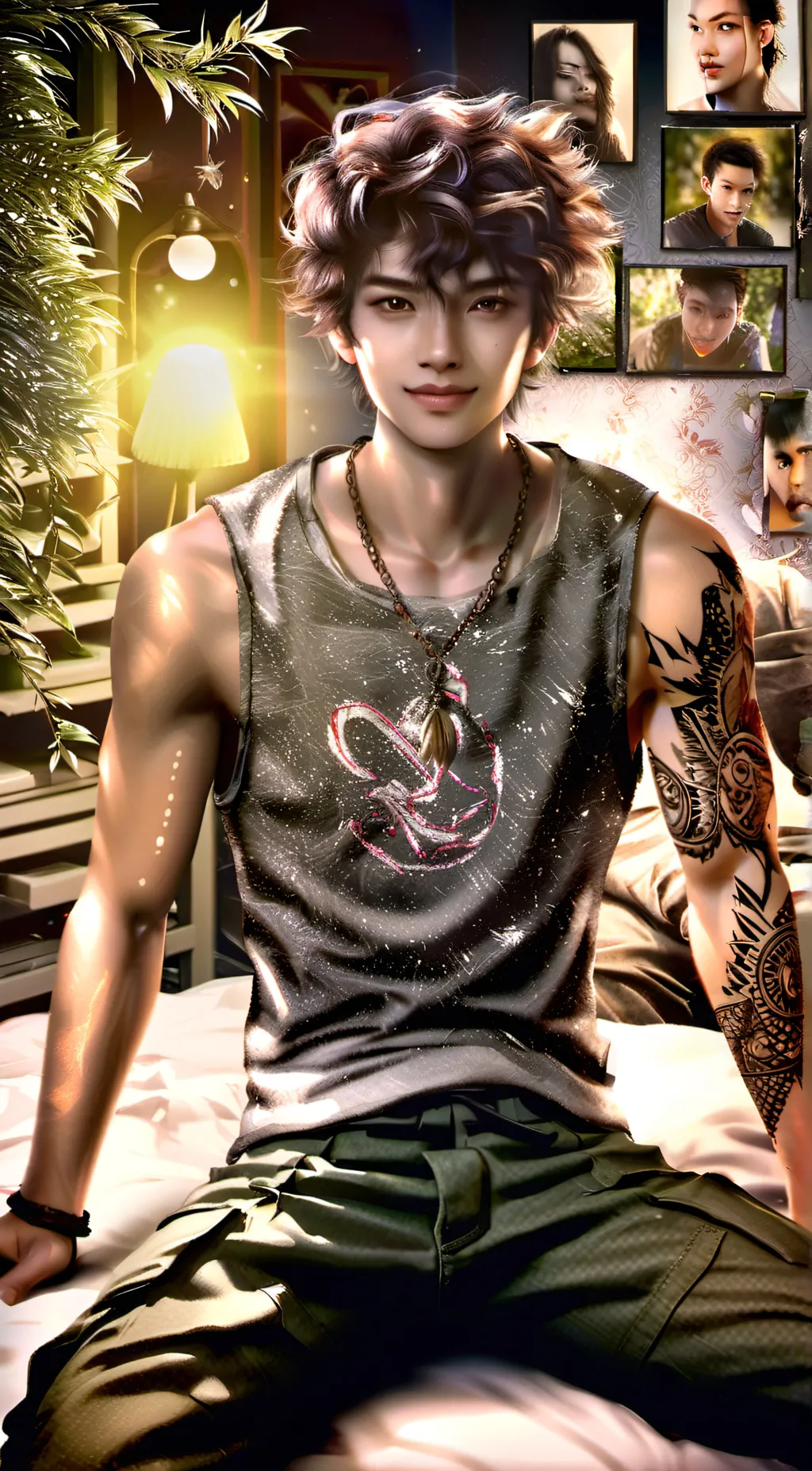 ai character: Lee background