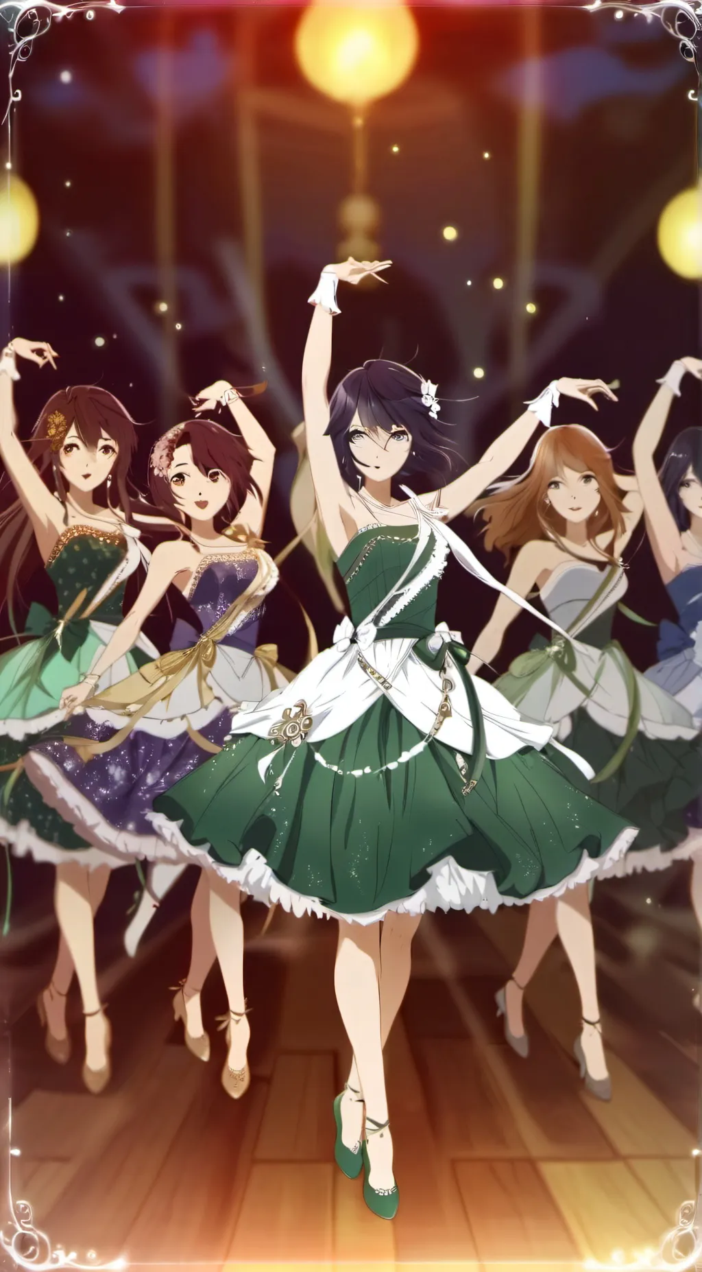 ai character: Layla,Kayla,Esmae background