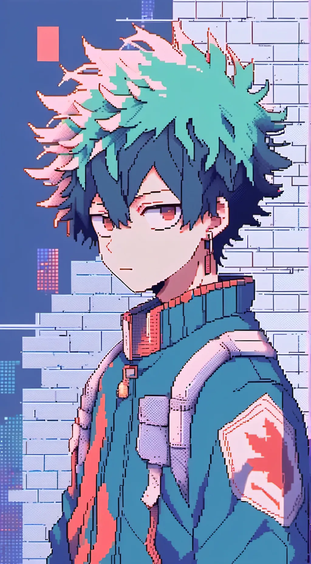 ai character: deku's death  background