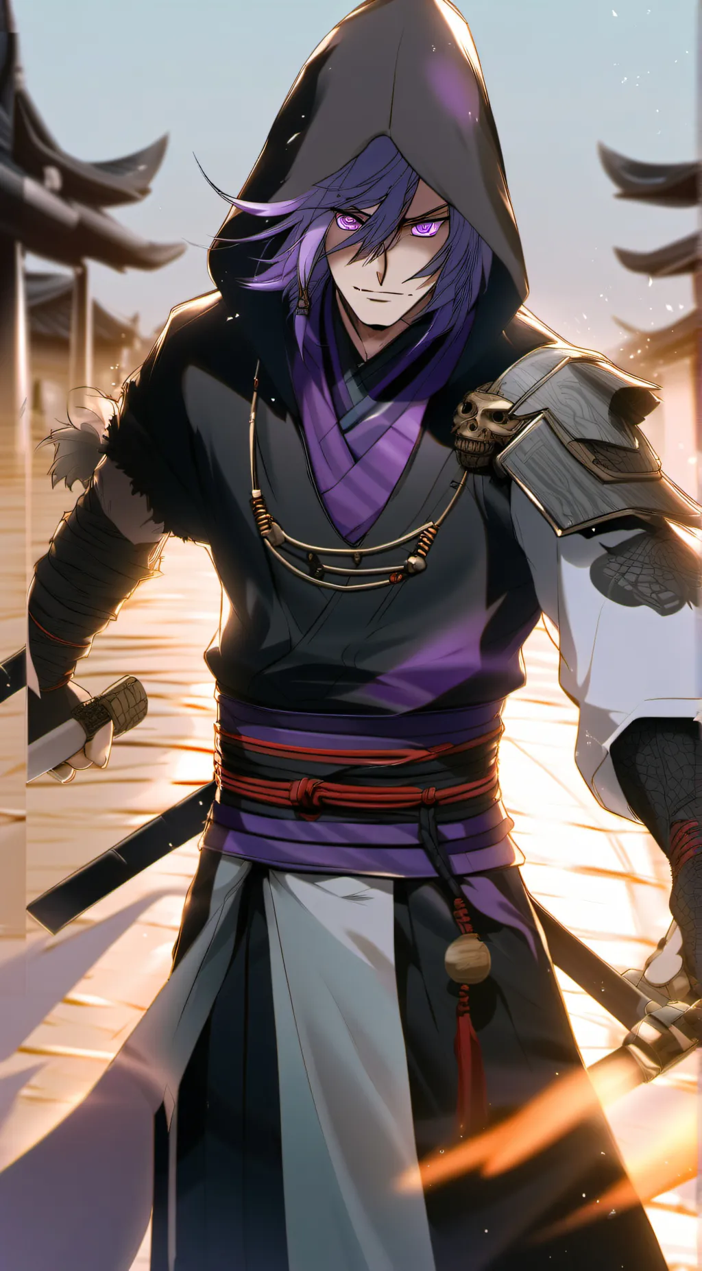 ai character: Warrior Phantom background