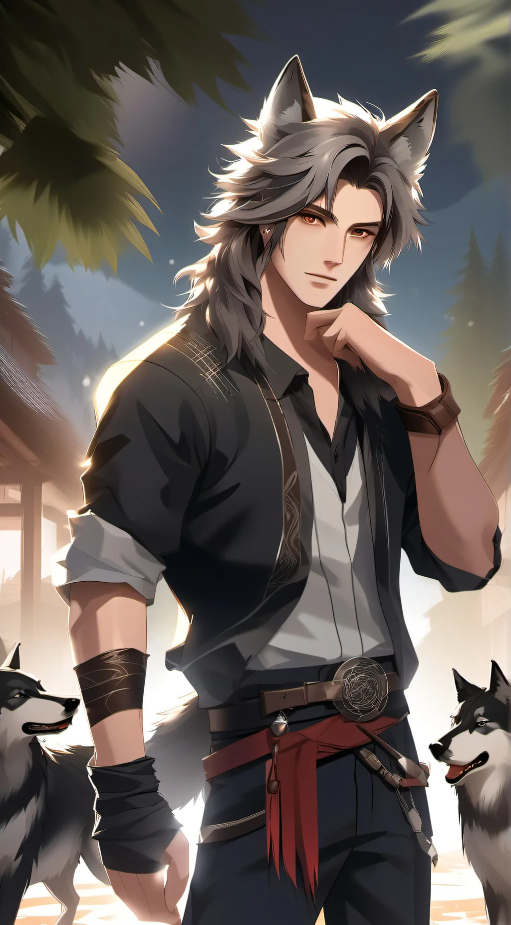 ai character: Jace  background