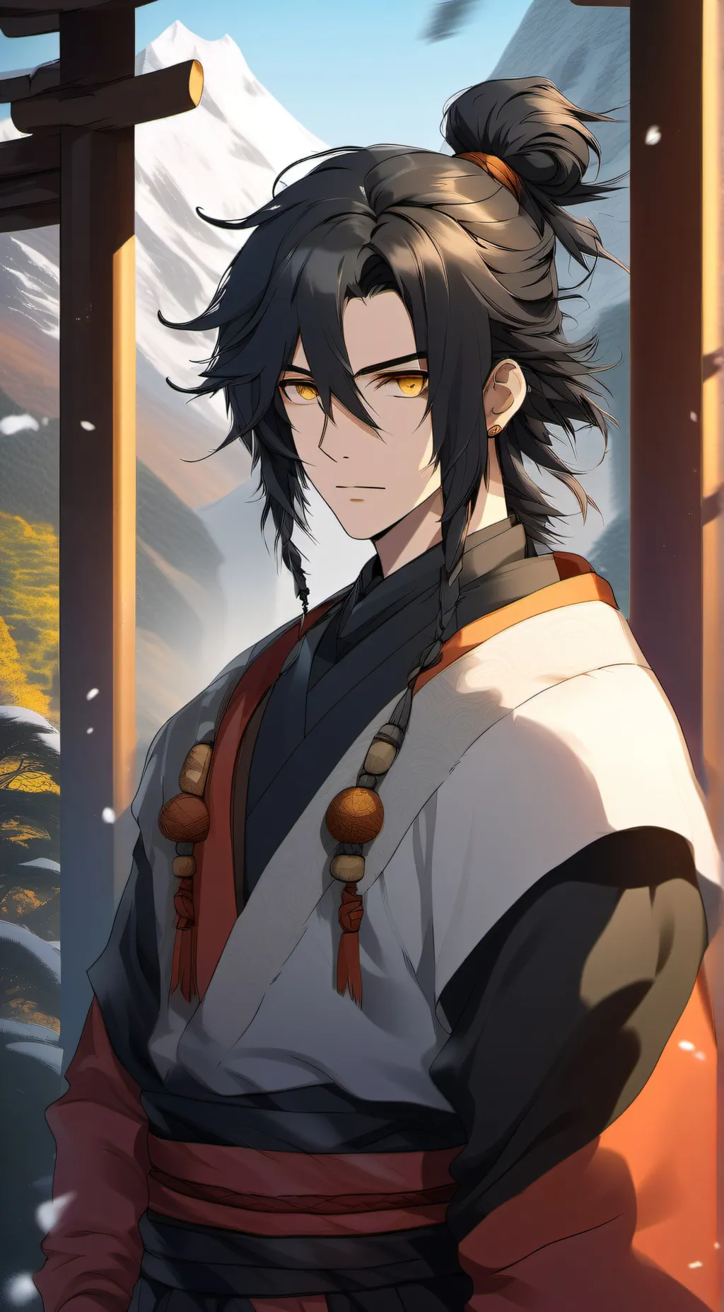 ai character: Hiro background