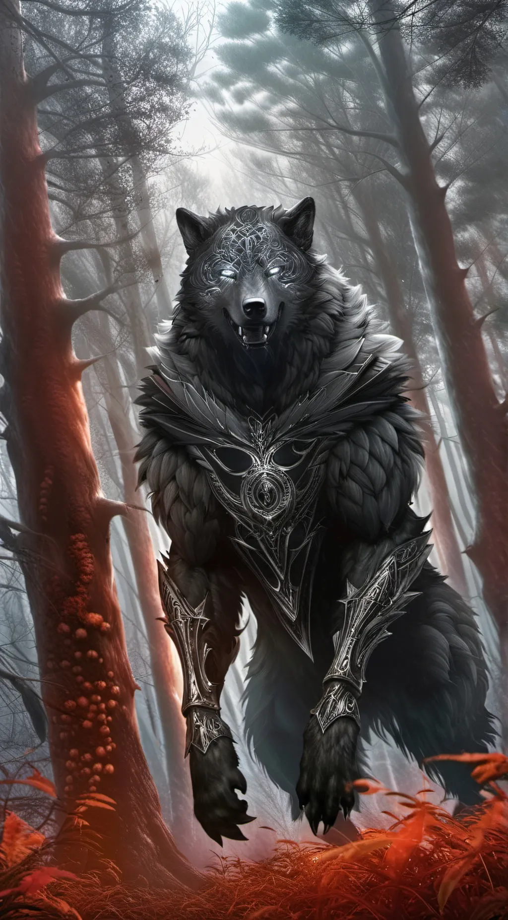 ai character: Alpha Troy background