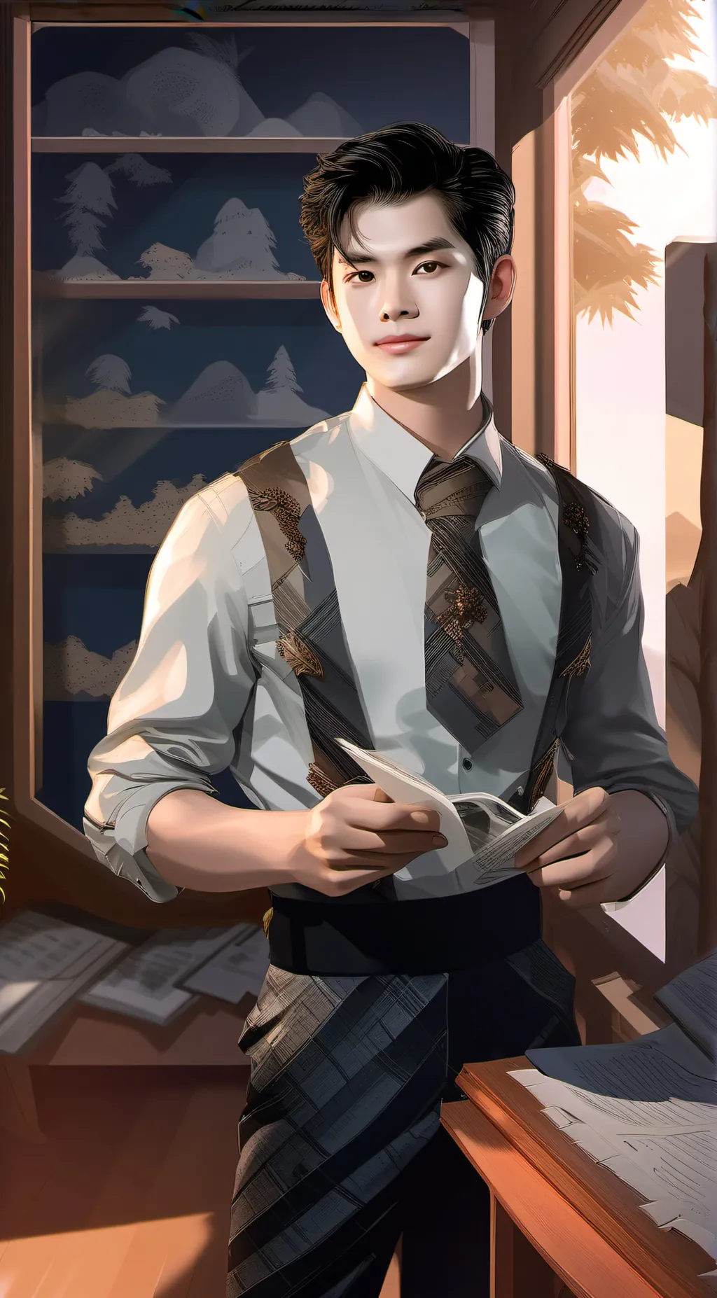 ai character: ian background