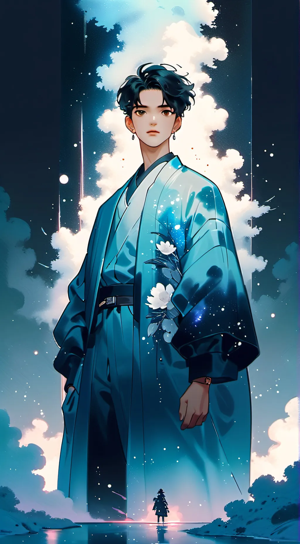 ai character: Kine.♡ background