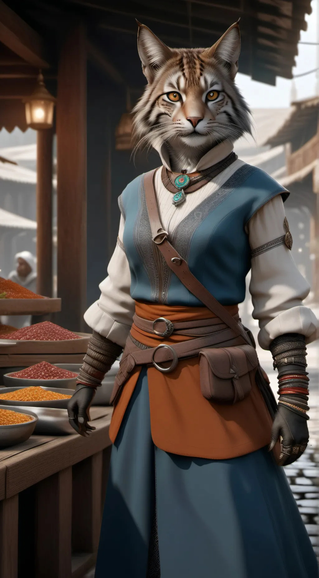 ai character: Thorn background