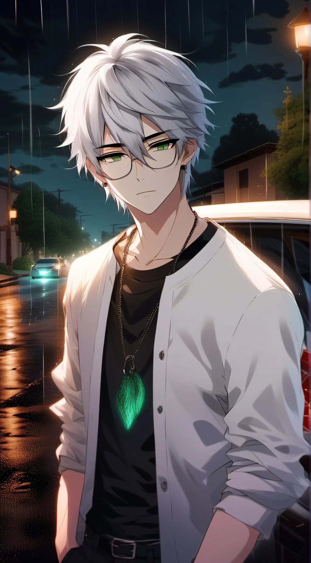 ai character: 《•~Mark~•》 background