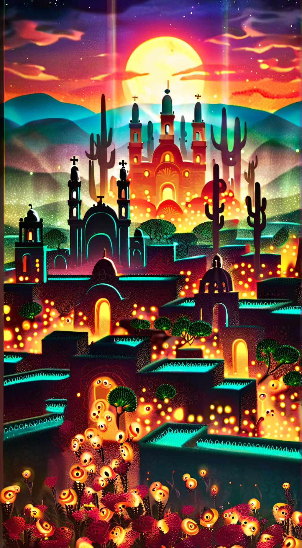 ai character: the book of life background