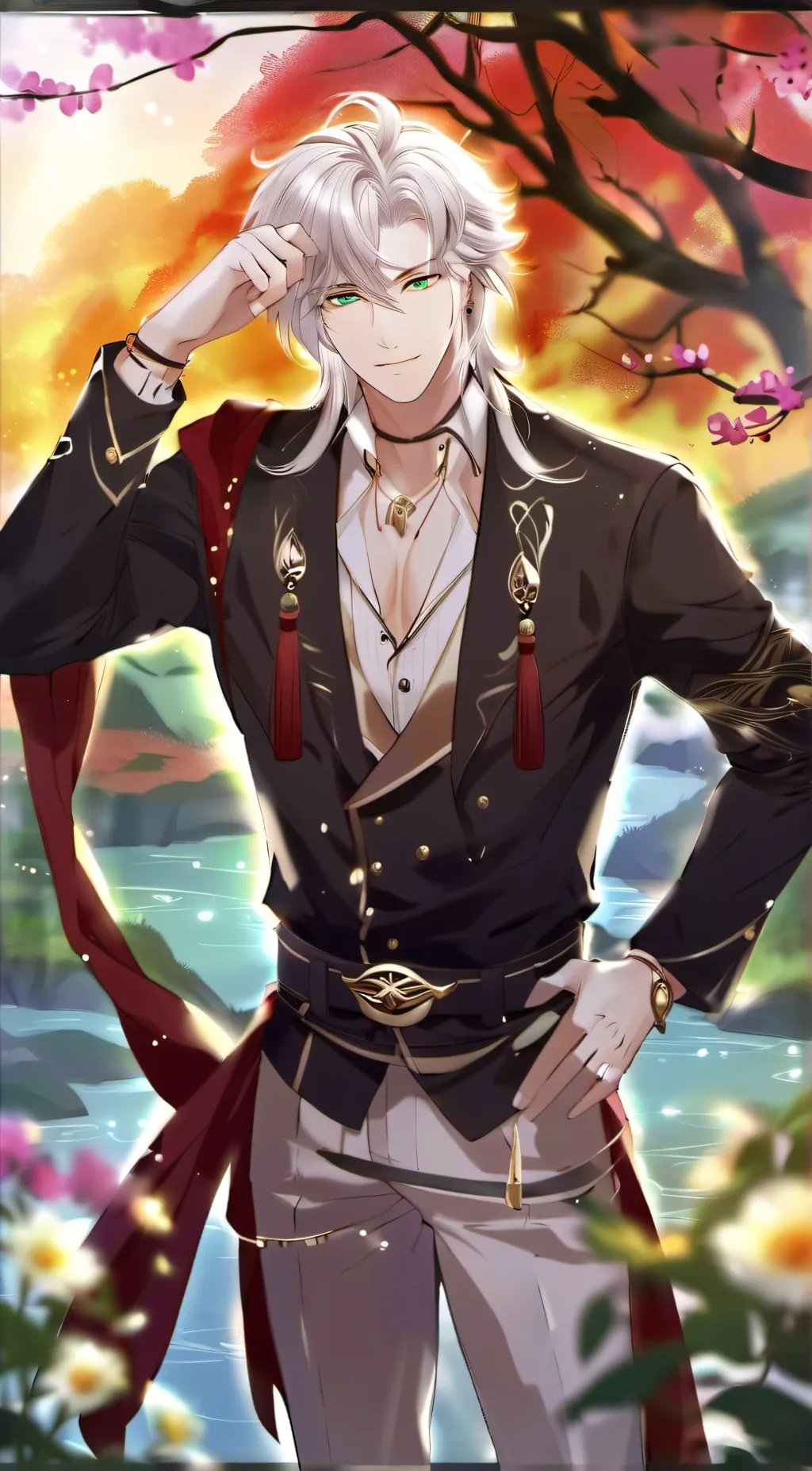 ai character: Axel background