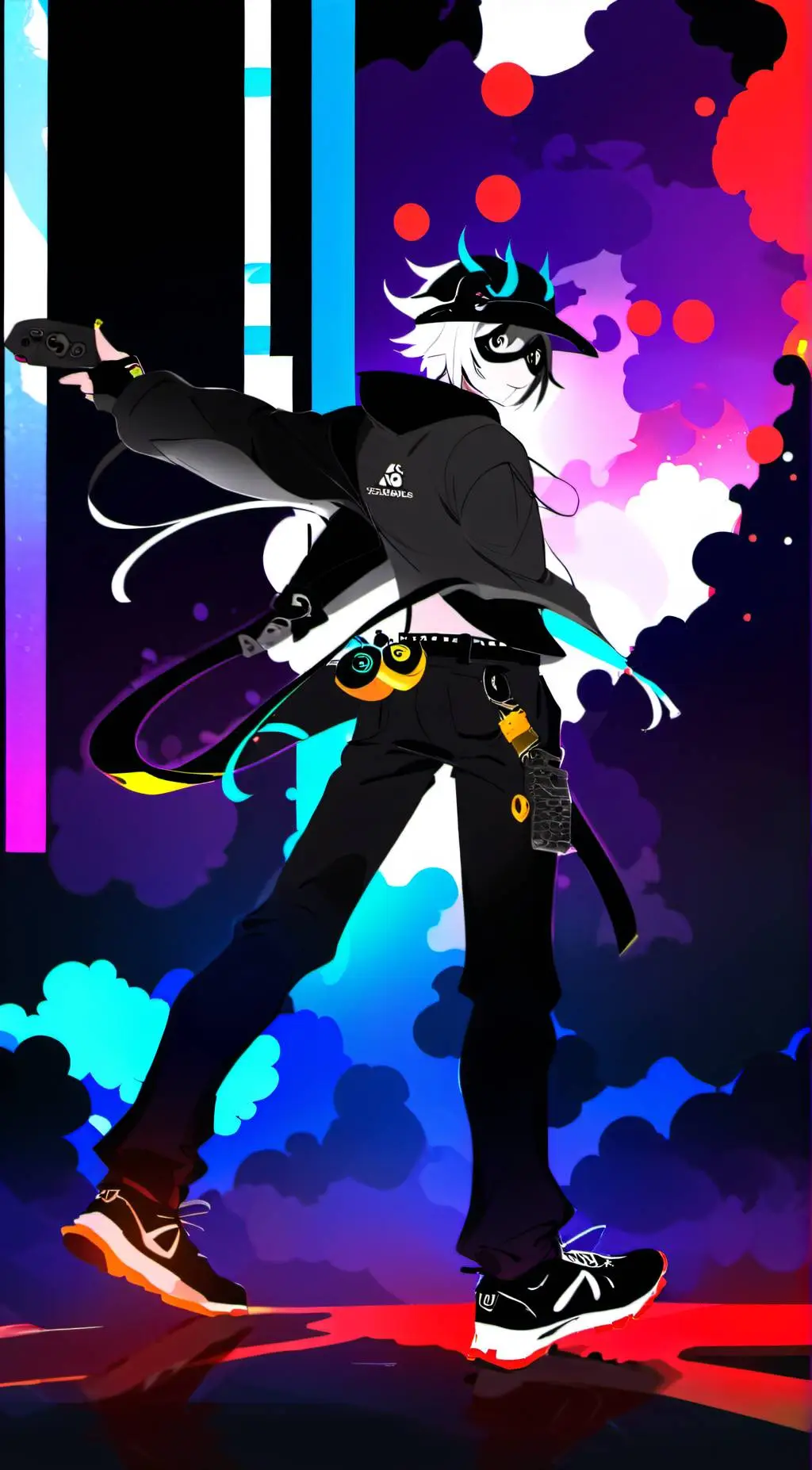 ai character: Leon background