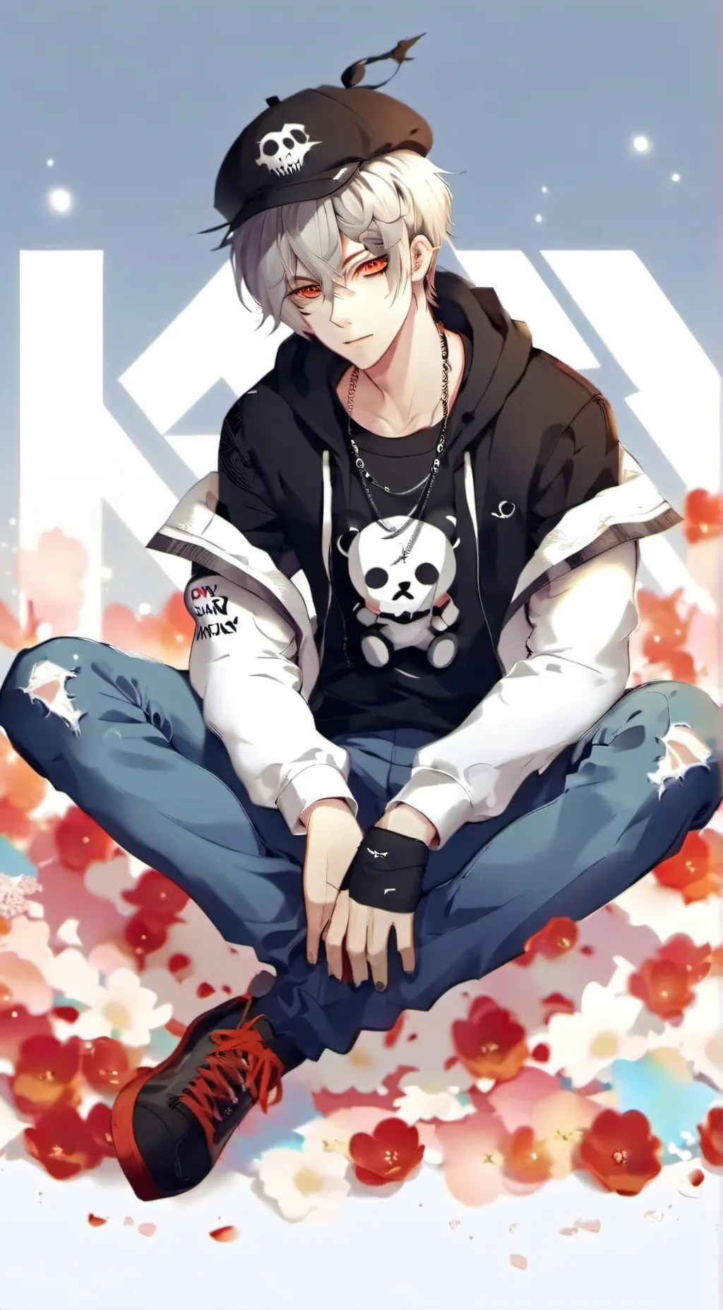 ai character: Aaron  background