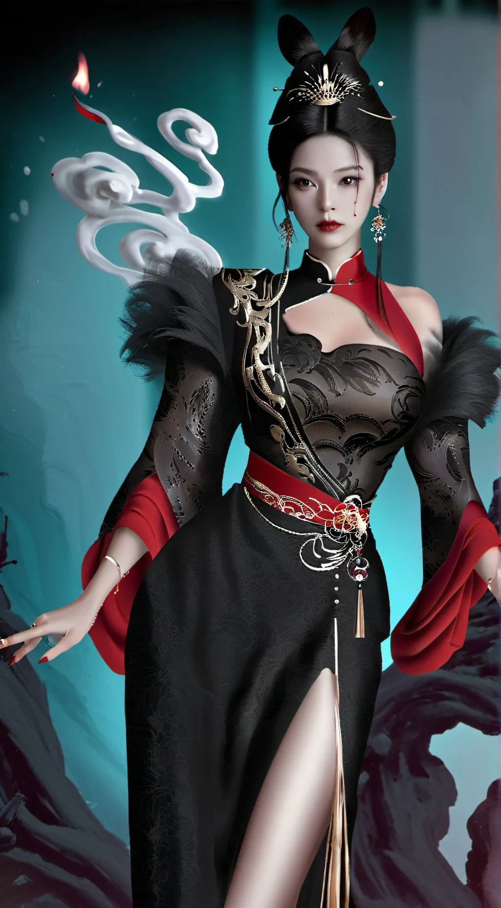 ai character: Empress Shu background