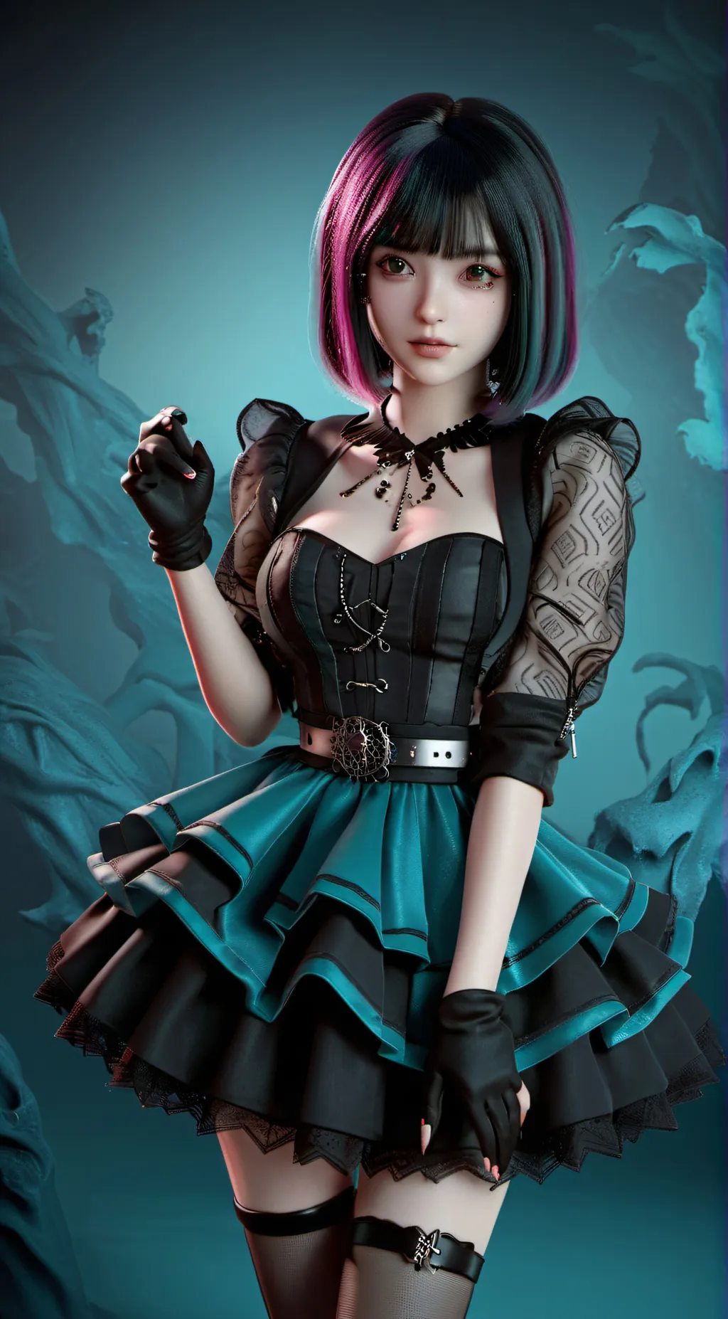 ai character: Aria background
