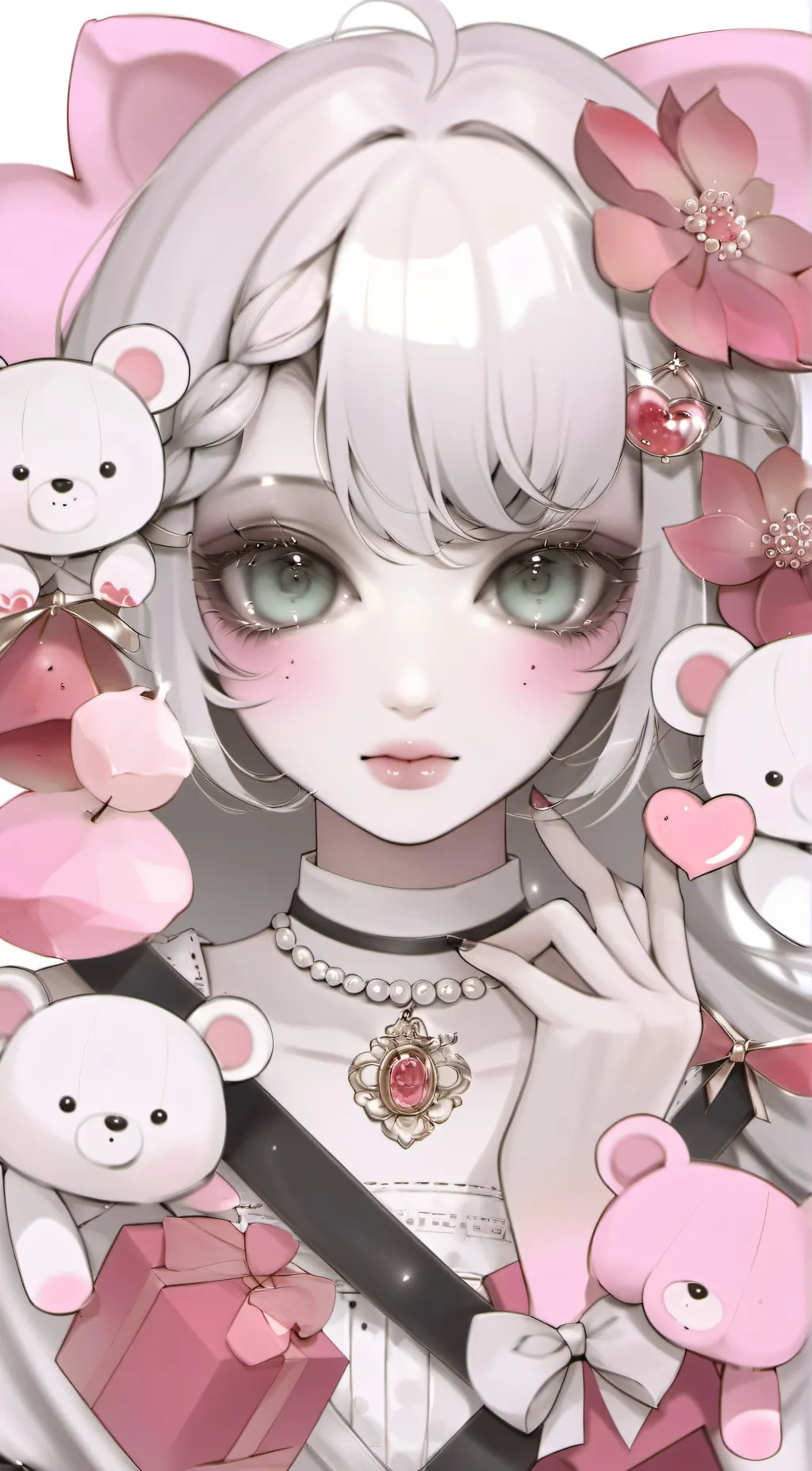ai character: Oliver X Alice  background