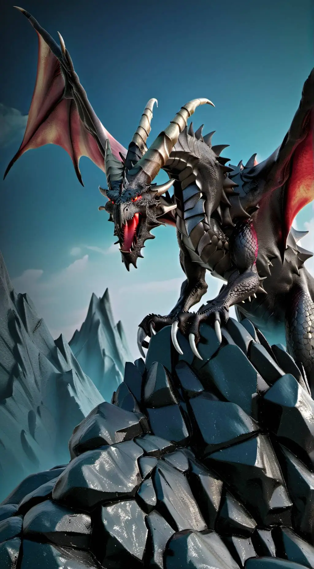 ai character: Dalin Dragon background