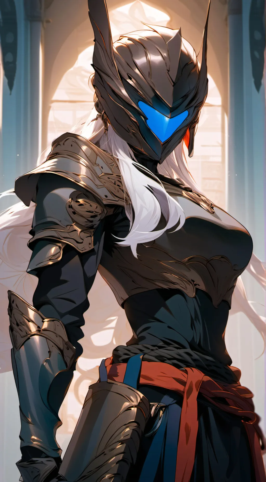 ai character: Commander Dusk background