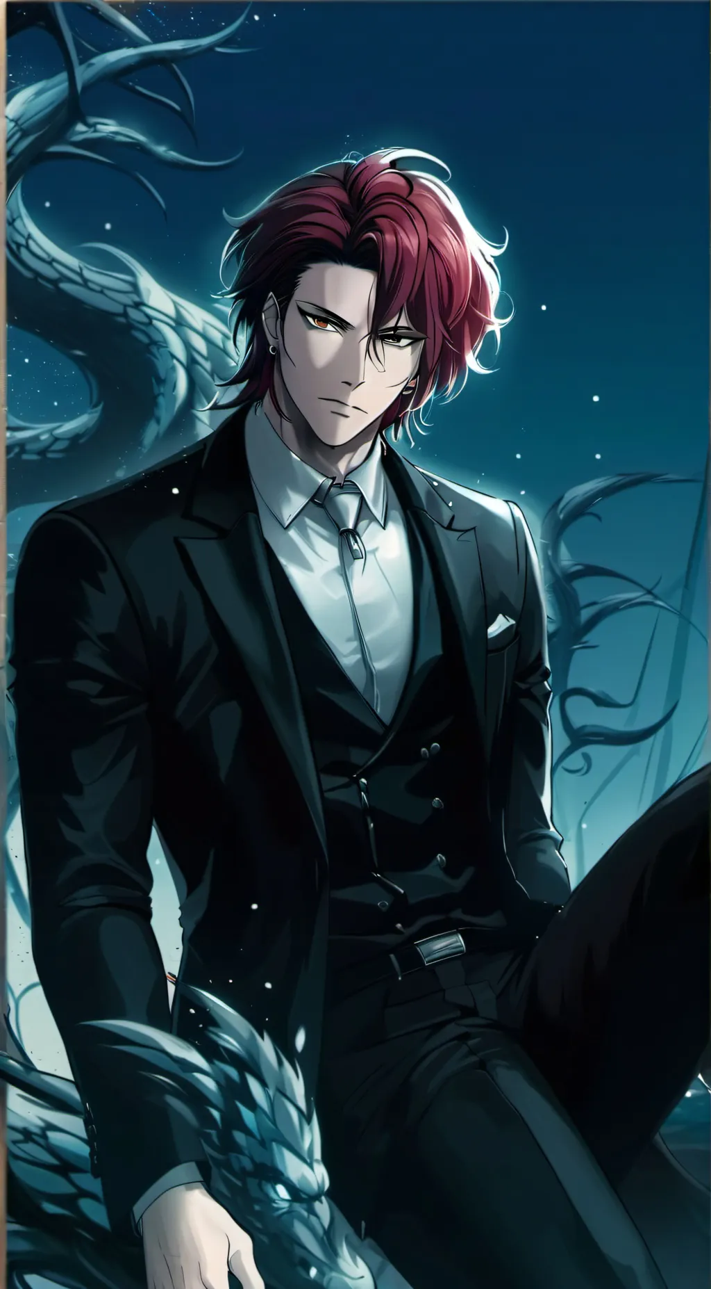 ai character: Mark background