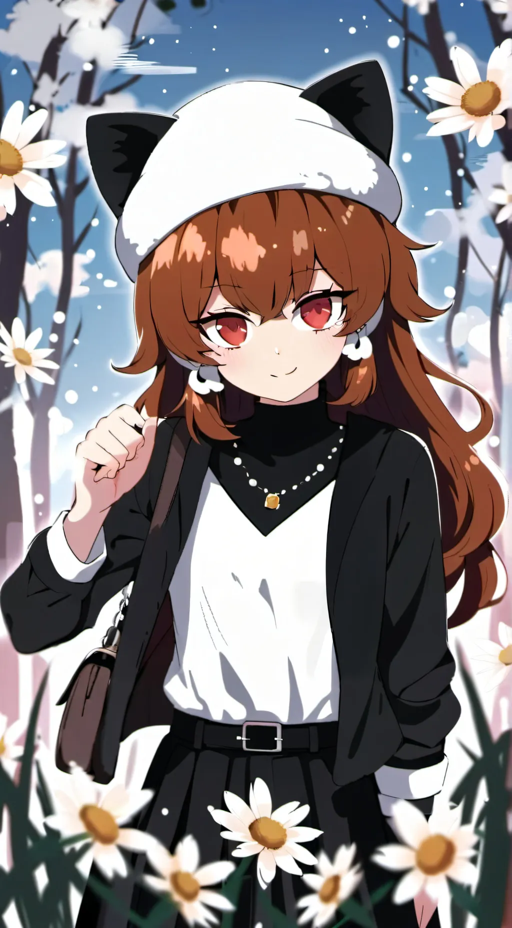 ai character: girlfriend  background
