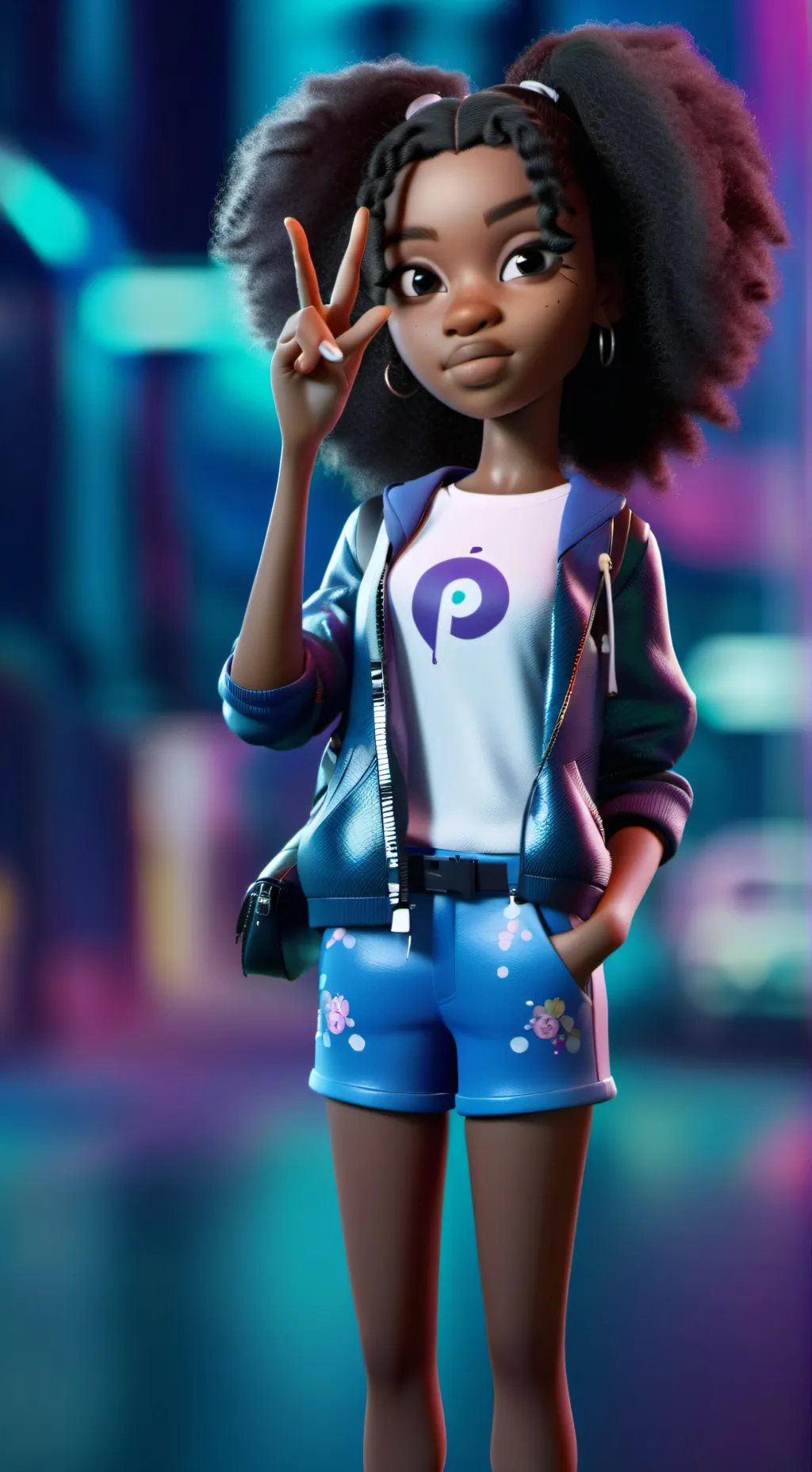 ai character: Chelsea background