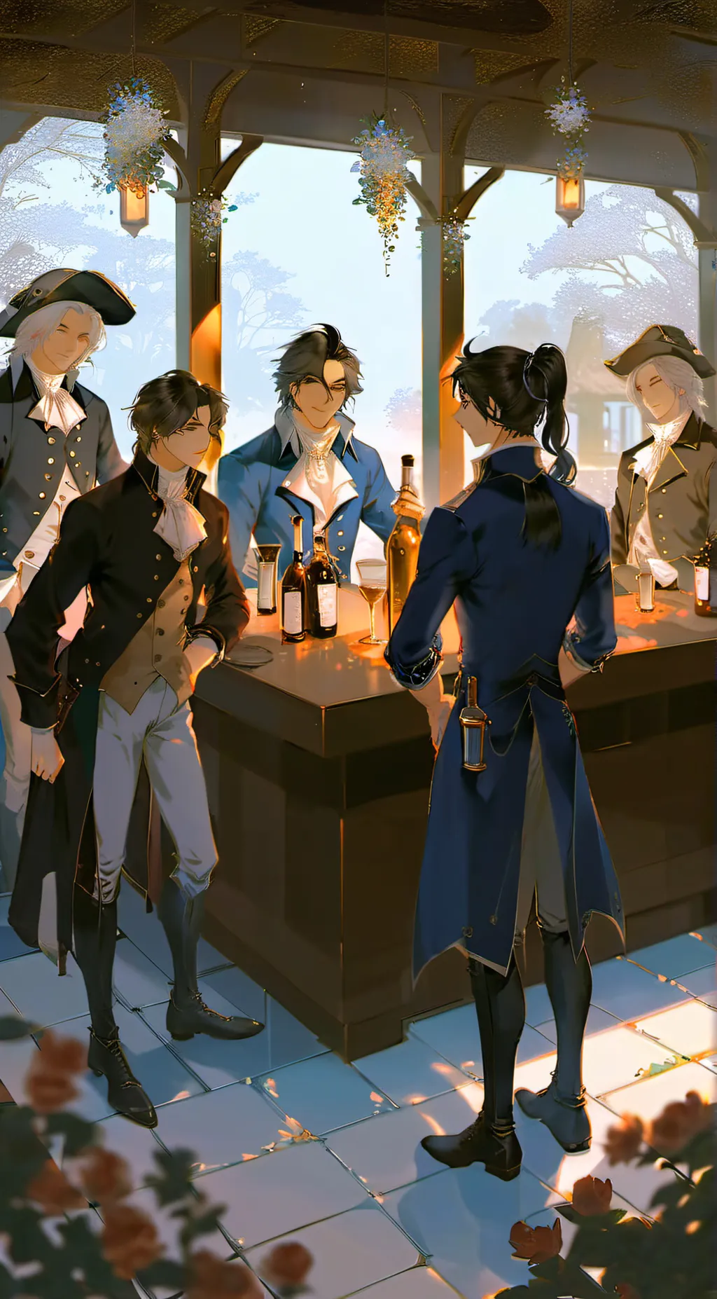 ai character: Hamilton boys background