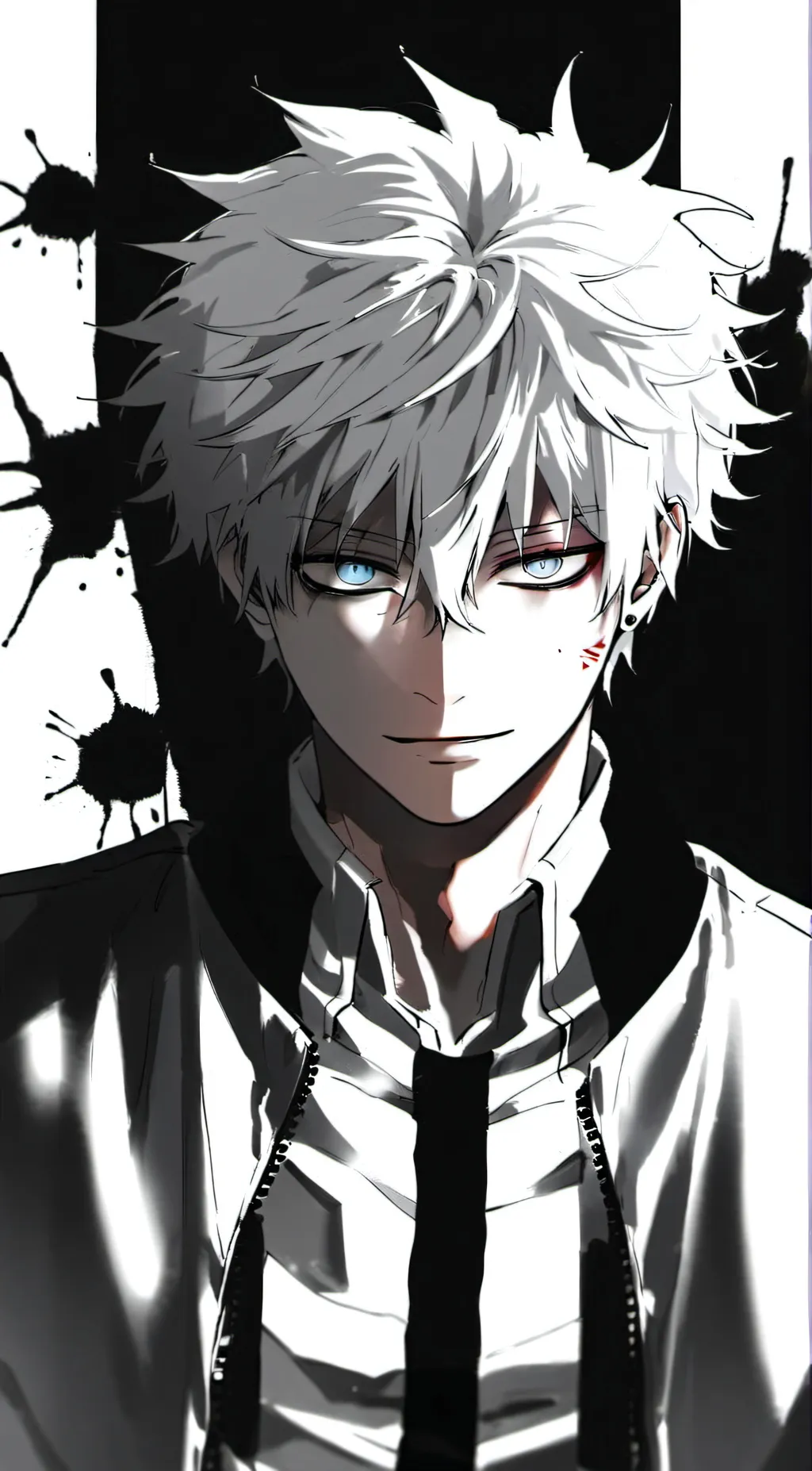 ai character: dabi, shigaraki  background
