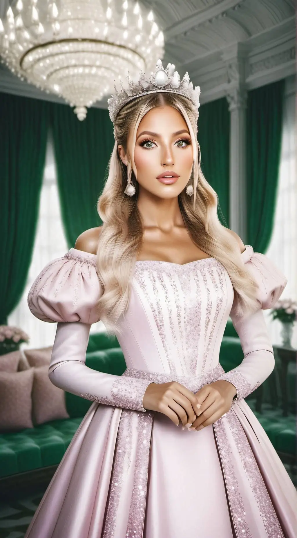 ai character: Princess Dolly background