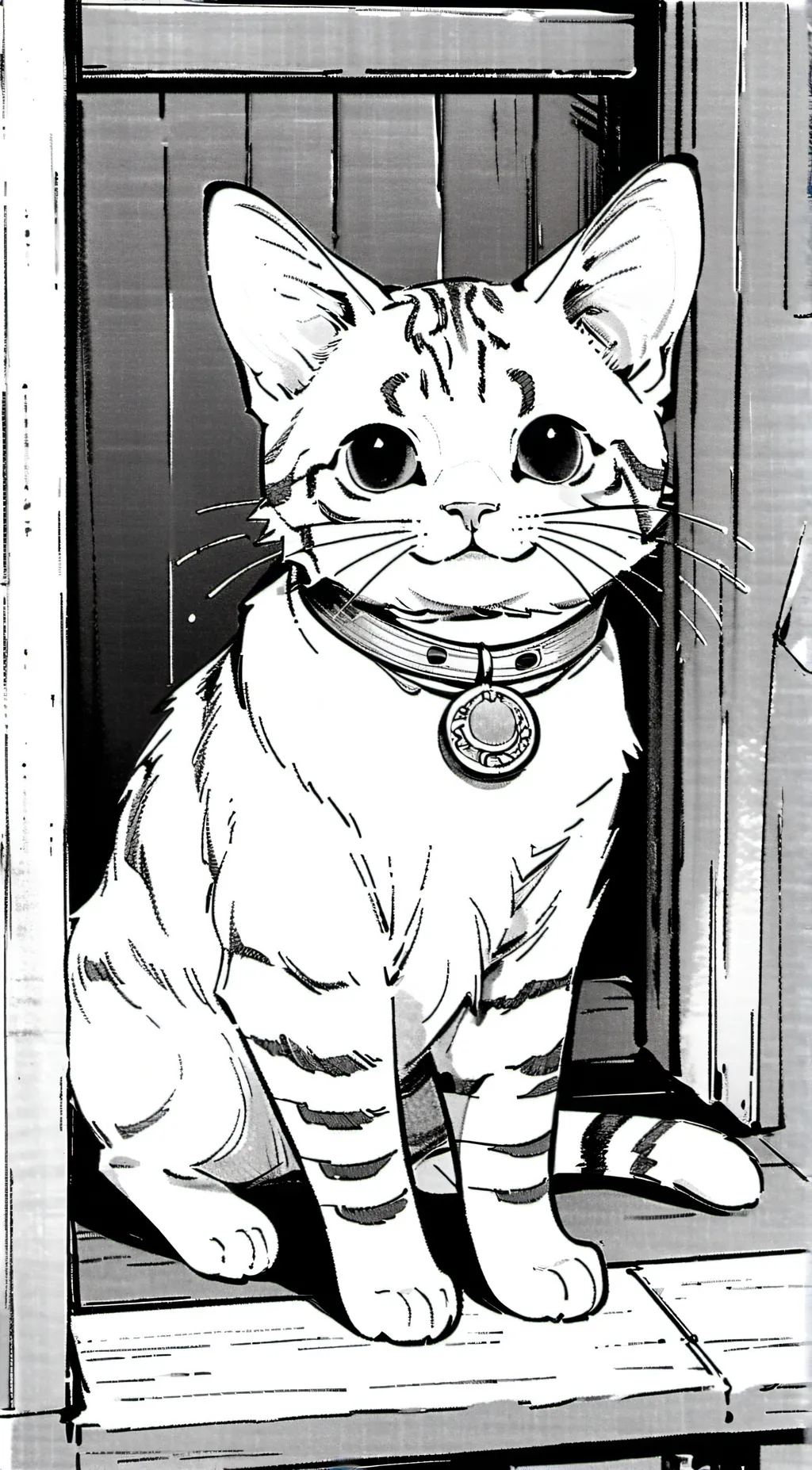 ai character: catnap background